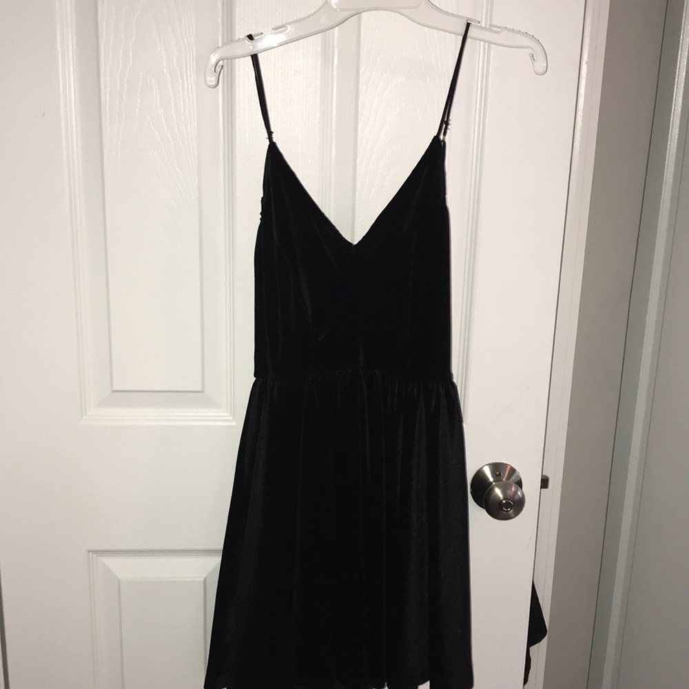 Black Velvet Brandy Melville Romper